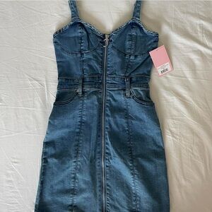 Juicy Couture Blue Denim Dress